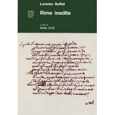 Bellini L. Rime inedite, a cura di A. Dolfi
