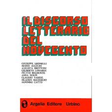 AA.VV. Il discorso letterario del Novecento