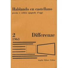 Cerboni Baiardi G. Paioni G. (acd) Hablando en castellano Poesia e critica spagnola d'oggi 